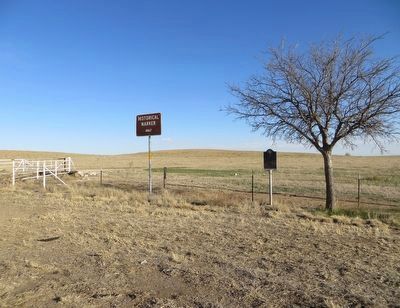 Site of Old Zulu Stockade Marker image. Click for full size.