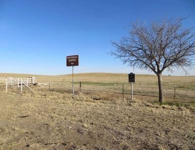 Site of Old Zulu Stockade Marker. Click for full size. Site of Old Zulu Stockade Marker image. Click for full size.