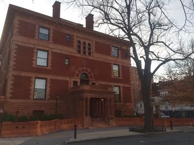 The Frasier Mansion at 1701 20th St. NW mentioned in the marker text. image. Click for full size.