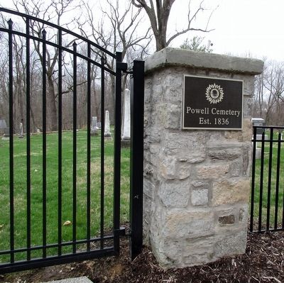 Powell WW I Memorial Marker. Click for full size. Powell WW I Memorial Marker image. Click for full size.