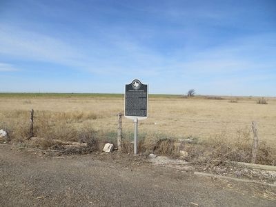 Lindberghs Land at Spearman Marker image. Click for full size.