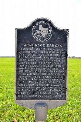 Harmonson Rancho Marker image. Click for full size.