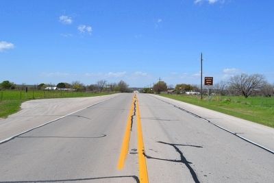 View to West on US 380 Towards Town of Newcastle image. Click for full size.