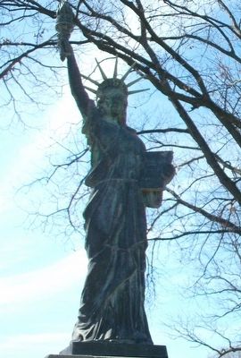 Replica of the Statue of Liberty. Click for full size. Replica of the Statue of Liberty image. Click for full size.