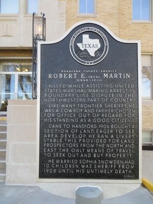 Robert E. (Bob) Martin Marker image. Click for full size.