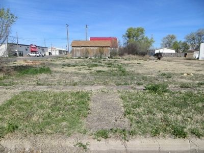 <i>Site of</i> Spearman Hotel Marker image. Click for full size.