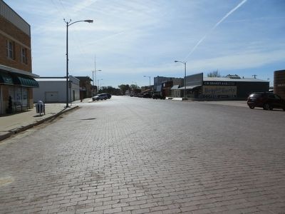 Brick Streets of Spearman image. Click for full size.