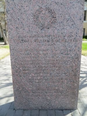 Colonel William B. Ochiltree Marker. Click for full size. Colonel William B. Ochiltree Marker image. Click for full size.