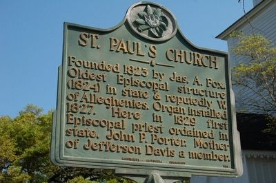 St. Paul's Church Marker. Click for full size. St. Paul's Church Marker image. Click for full size.