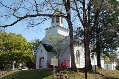 St. Paul's Church and Marker. Click for full size. St. Paul's Church and Marker image. Click for full size.