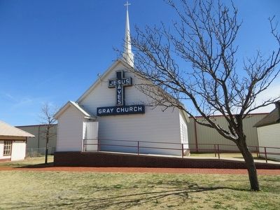 Gray Community Church image. Click for full size.