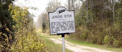 Jericho Ditch Marker image. Click for full size.