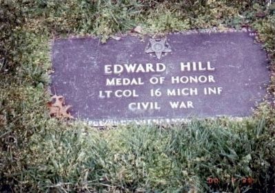 Edward Hill-Civil War Congressional Medal of Honor Recipient image. Click for full size.