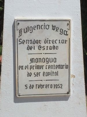 Fulgencio Vega Marker. Click for full size. Fulgencio Vega Marker image. Click for full size.