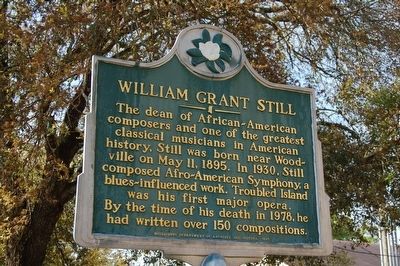 William Grant Still Marker. Click for full size. William Grant Still Marker image. Click for full size.