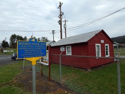 Mormon House Site Marker image. Click for full size.