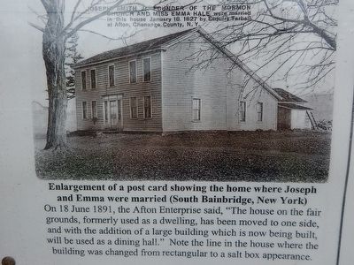 Mormon House Site Marker image. Click for full size.