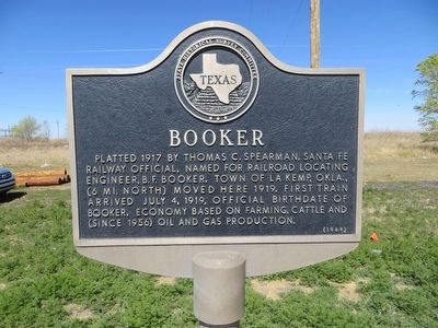 Booker Marker. Click for full size. Booker Marker image. Click for full size.