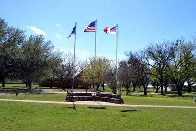 Fort Belknap Memorial. Click for full size. Fort Belknap Memorial image. Click for full size.