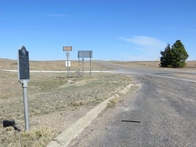 Northeast Corner of Texas Marker. Click for full size. Northeast Corner of Texas Marker image. Click for full size.