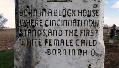 Mitchell Cemetery Stone #1 Marker. Click for full size. Mitchell Cemetery Stone #1 Marker image. Click for full size.