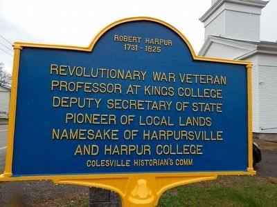 Robert Harpur Marker. Click for full size. Robert Harpur Marker image. Click for full size.