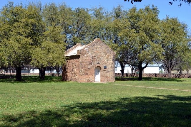 Fort Belknap Powder Magazine image. Click for full size.