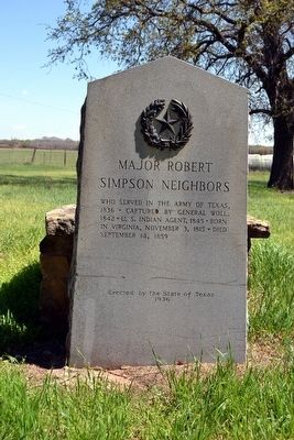 Major Robert Simpson Neighbors Marker image. Click for full size.