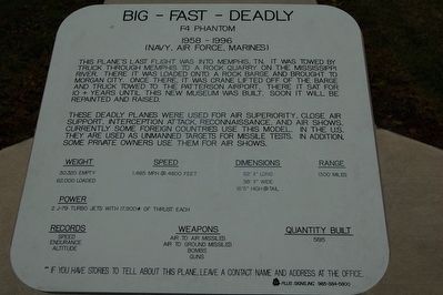 Big - Fast - Deadly Marker image. Click for full size.