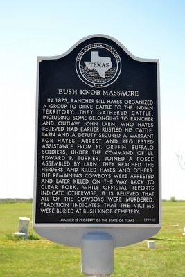Bush Knob Massacre Marker image. Click for full size.