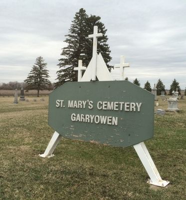 St. Mary's Catholic Cemetery Marker image. Click for full size.