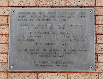 Remodeled 1959 Marker image. Click for full size.