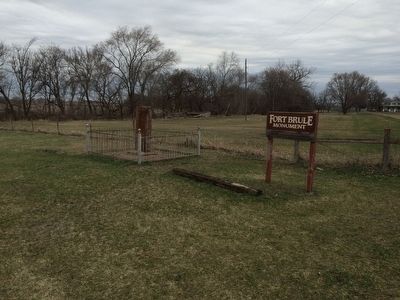 Fort Brule Marker. Click for full size. Fort Brule Marker image. Click for full size.