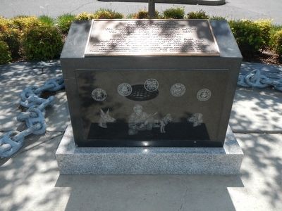 City of Antioch War Dog Memorial Marker. Click for full size. City of Antioch War Dog Memorial Marker image. Click for full size.