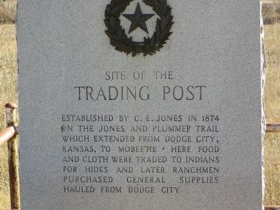 Site of the Trading Post Marker image. Click for full size.