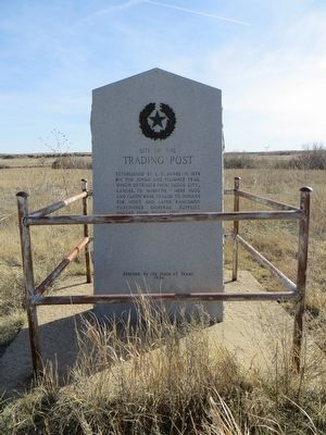 Site of the Trading Post Marker image. Click for full size.
