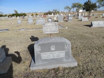 Sheriff James Sidney Talley Marker. Click for full size. Sheriff James Sidney Talley Marker image. Click for full size.