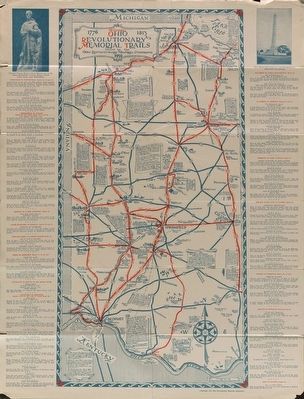 Ohio Revolutionary Memorial Trail Map image. Click for full size.