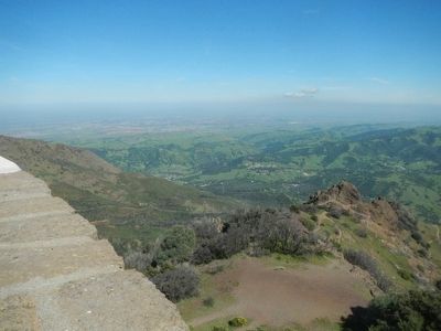 View from the summit of Mount Diablo, looking east. image. Click for full size.