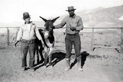 Shorty Harris and Seldom Seen Slim. Click for full size. Shorty Harris and Seldom Seen Slim image. Click for full size.
