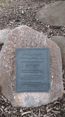 Pere Jacques Marquette, S.J. Marker. Click for full size. Pere Jacques Marquette, S.J. Marker image. Click for full size.