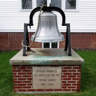 McComb First Presbyterian Church Bell. Click for full size. McComb First Presbyterian Church Bell image. Click for full size.
