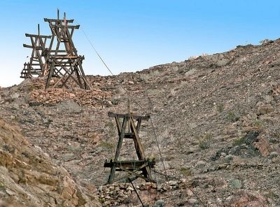 Keane Wonder Mine Tramway image. Click for full size.