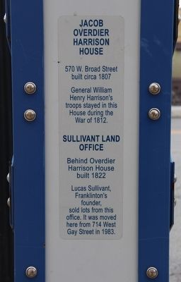 Franklinton Marker. Click for full size. Franklinton Marker image. Click for full size.