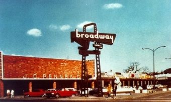 Broadway Shopping Center Marker image. Click for full size.