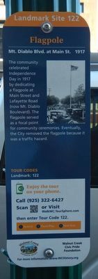 Flagpole Marker. Click for full size. Flagpole Marker image. Click for full size.