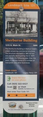 Sherburne Building Marker image. Click for full size.