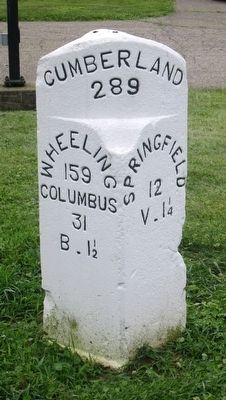 The Historic National Road Marker image. Click for full size.
