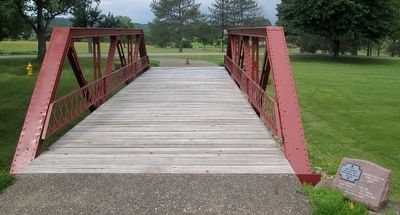 Zanes Trace Bridge Marker image. Click for full size.