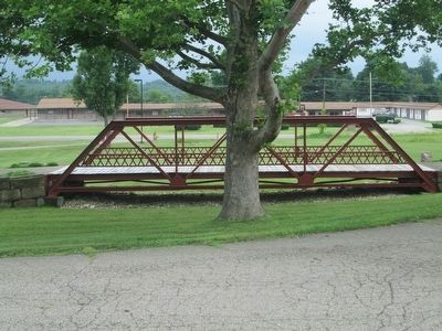 Zanes Trace Bridge Marker. Click for full size. Zanes Trace Bridge Marker image. Click for full size.